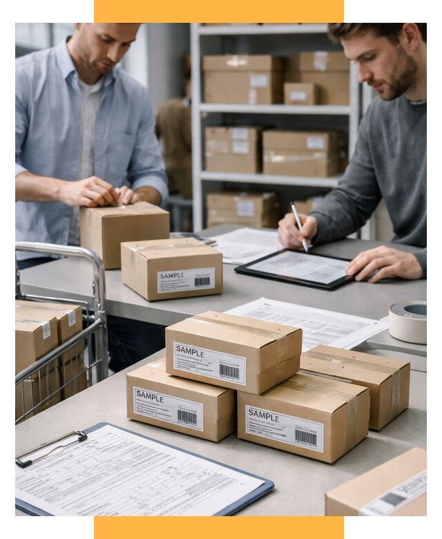 Доставка образцов и малых партий от 7739 р., СетСервис-Ксд