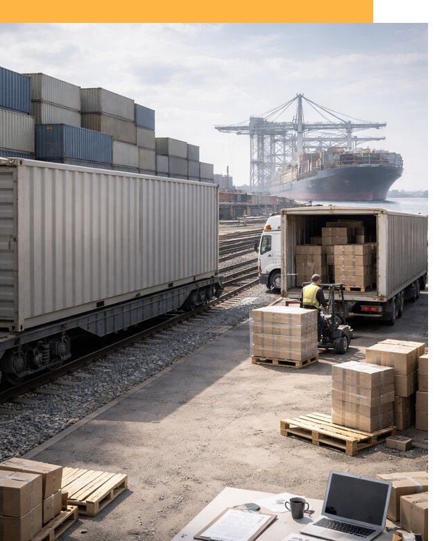 Мультимодальные перевозки грузов по миру от 46436 руб