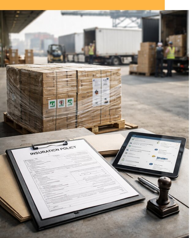 Страхование международных грузов от 3612 руб, полная защита