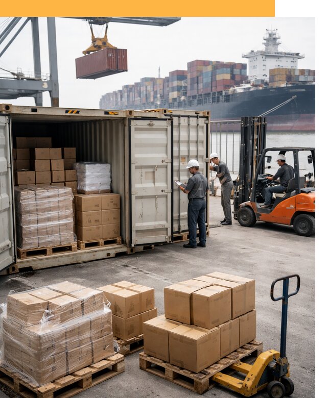 Контейнерные перевозки из Китая под ключ от 123828 руб/контейнер