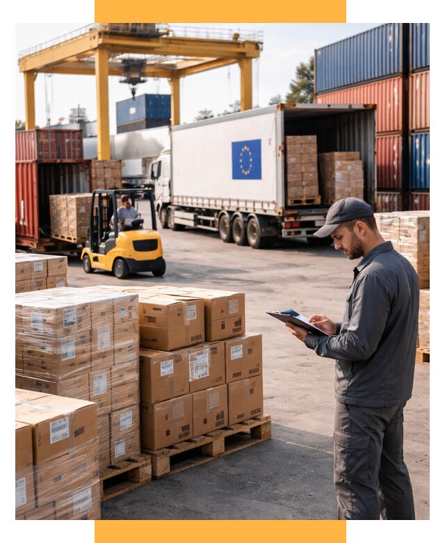 Доставка грузов из Европы от 12383 р., логистика СетСервис-Ксд