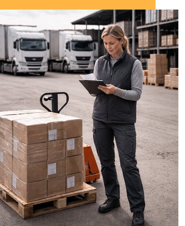 Доставка грузов из Европы к дверям клиента от 12383 руб