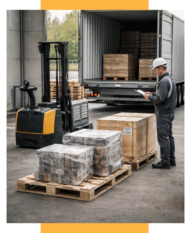 Доставка оборудования из Европы под ключ от 46436 р. | СетСервис-Ксд