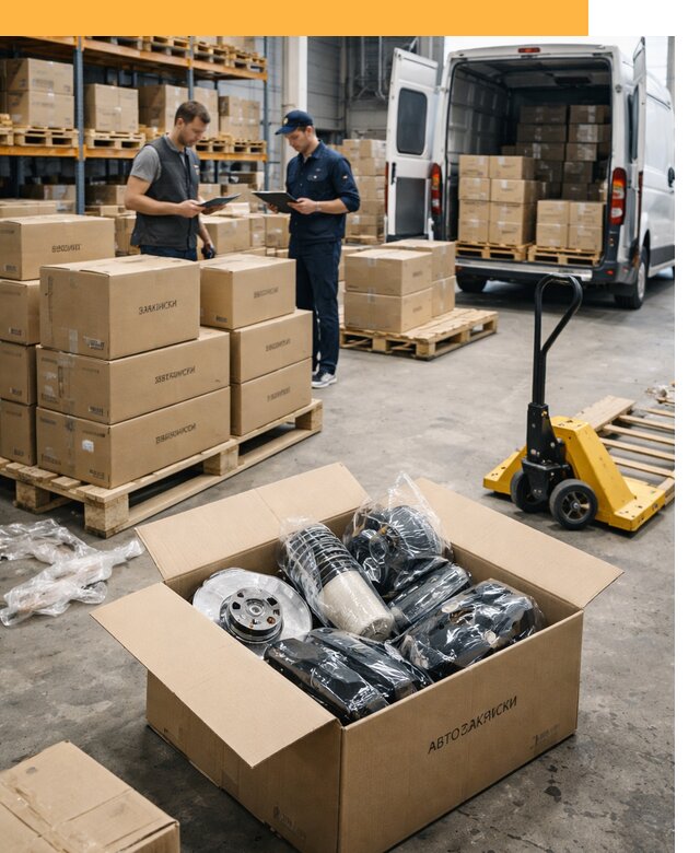 Доставка автозапчастей из Европы от 12899 руб быстро и надёжно