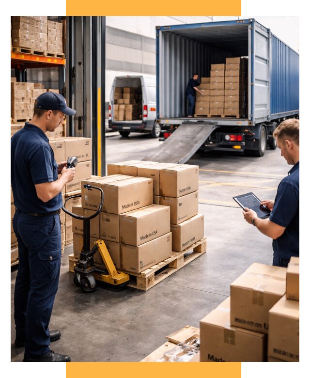 Доставка товаров из США и логистика от 36117 р., СетСервис-Ксд