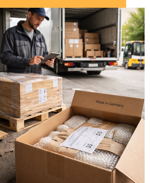 Доставка грузов из Германии от 46436 руб с таможенным оформлением