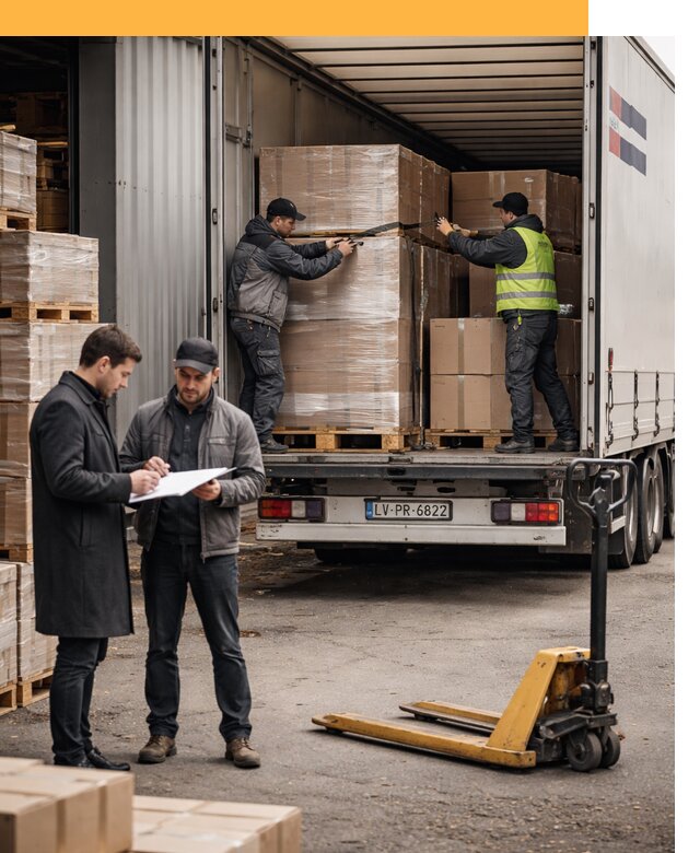 Автоперевозки из Латвии — международная доставка от 77393