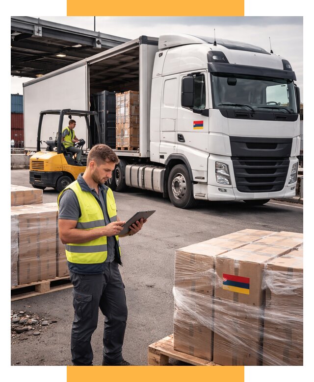 Автоперевозки из Армении от 98031 р. — услуги СетСервис-Ксд