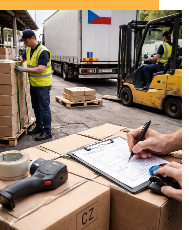 Доставка грузов в Чехию от 36117 руб, международные перевозки