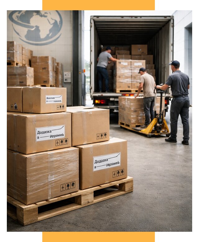 Доставка грузов в Израиль и экспорт от 46436 р. СетСервис-Ксд