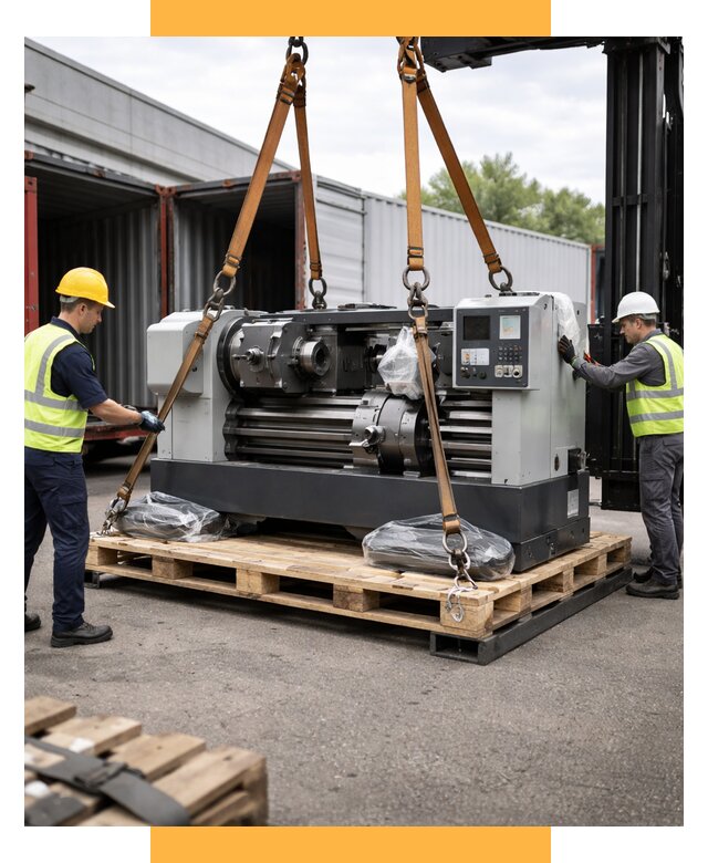 Перевозка станков и таможня от 61914 р. | СетСервис-Ксд логистика