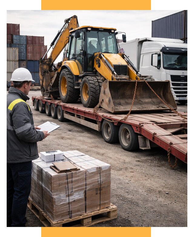 Международная перевозка спецтехники от 46436 р., СетСервис-Ксд