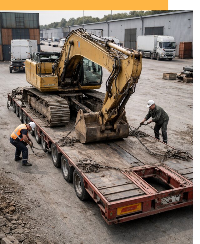 Перевозка спецтехники по России и миру от 46436 руб