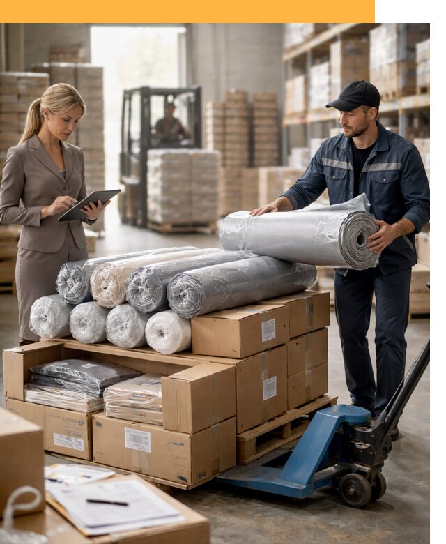 Перевозка текстиля по миру от 15479 руб. с таможней и страхованием