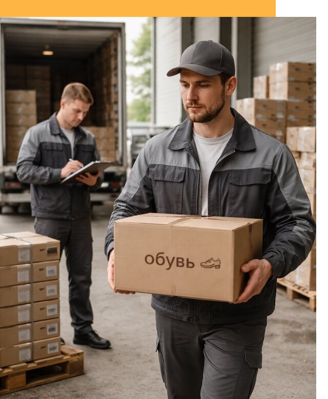Международная перевозка обуви с таможенным оформлением от 4644