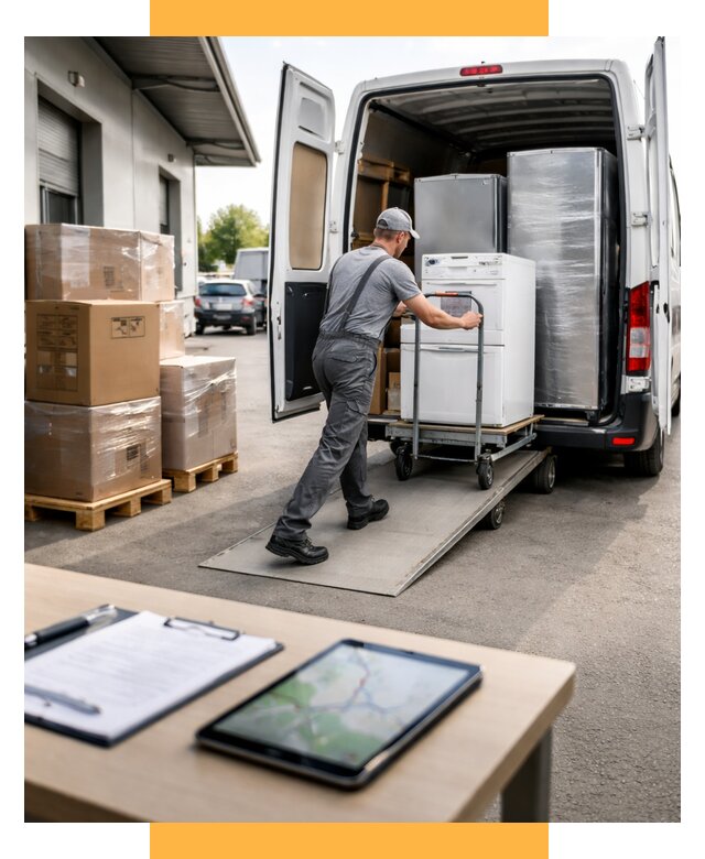 Перевозка бытовой техники от 6707 р. - логистика СетСервис-Ксд