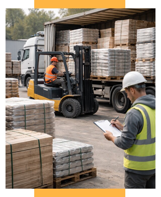 Перевозка строительных материалов от 5675 р. | СетСервис-Ксд