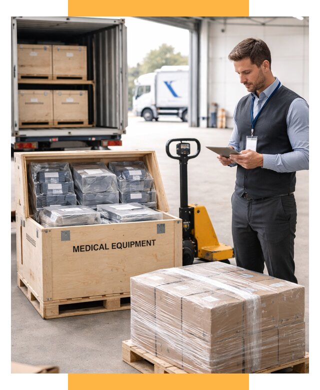 Перевозка медицинского оборудования от 15479 р. в СетСервис-Ксд