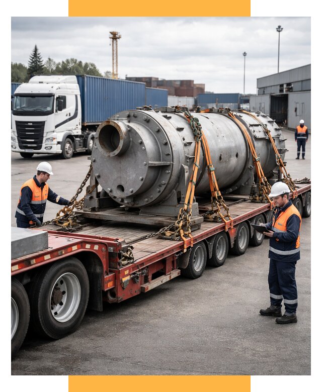 Перевозка тяжеловесных грузов под ключ от 154785 р. | СетСервис-Ксд