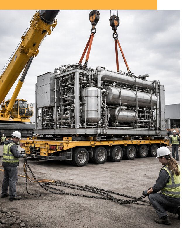 Перевозка тяжеловесных грузов по миру от 154785 руб