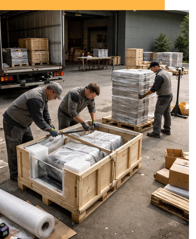 Перевозка выставочных грузов по миру от 25798 руб за м2 с таможней