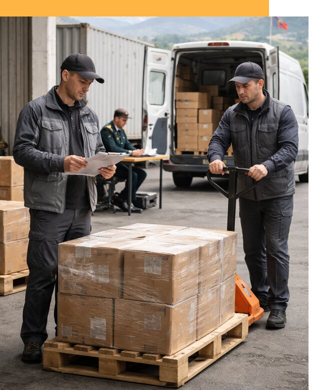 Доставка грузов через Армению, быстрая таможенная очистка от 25798