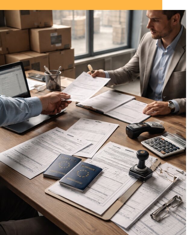 Таможенное оформление грузов из Европы от 8771 руб