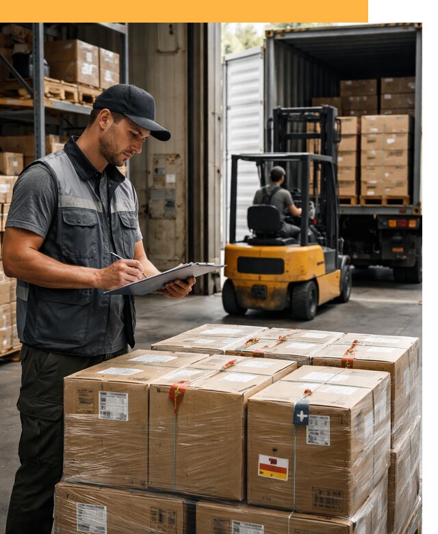 Реэкспорт товаров с таможенным оформлением и доставкой от 12383