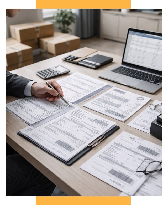 Анализ документов для таможни от 4644 р. - СетСервис-Ксд