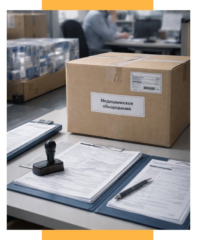 Таможенное оформление медоборудования от 12383 р. | СетСервис-Ксд
