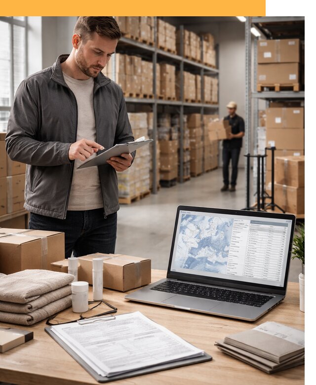 Закупка товаров в Европе под ключ: доставка, таможня от 7739 руб