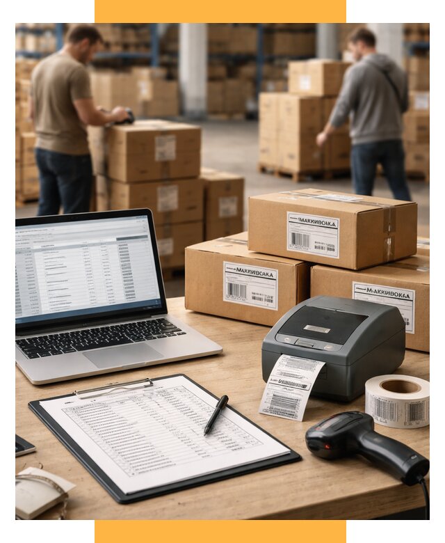 Маркировка импортных товаров от 4644 р. под ключ, СетСервис-Ксд